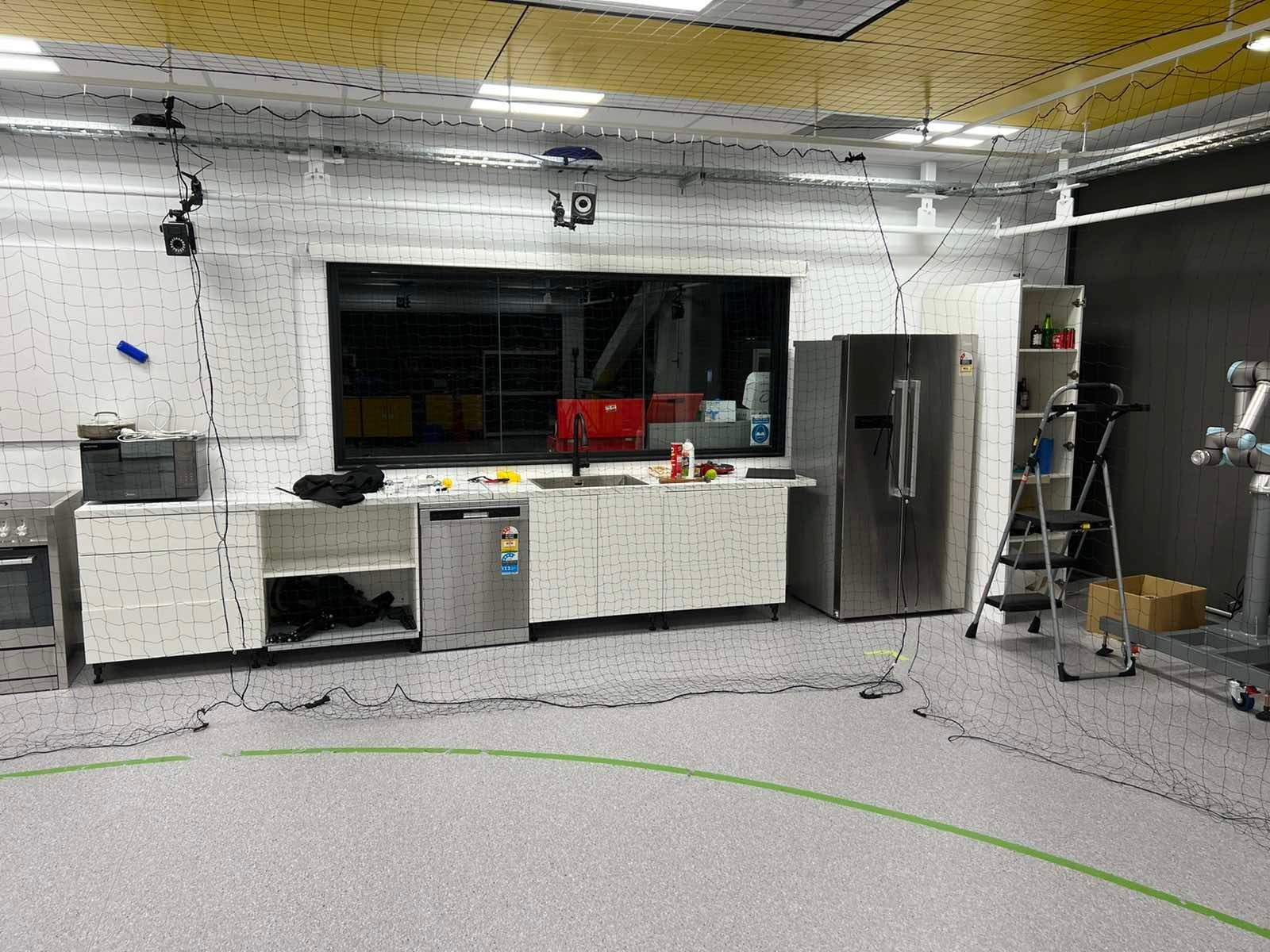 Simulated Kitchen for Household Robotics