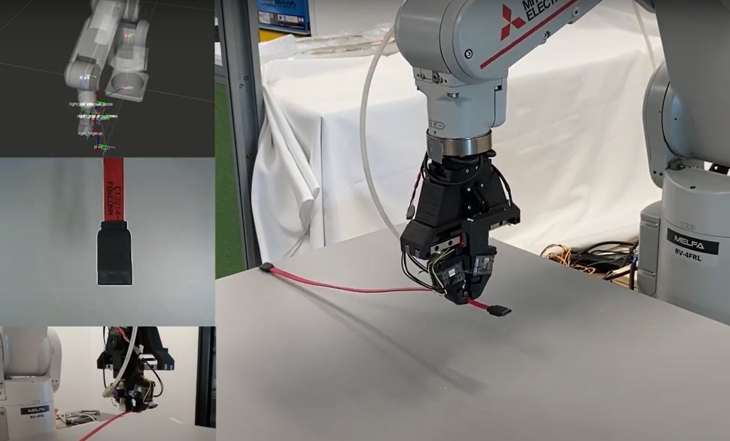 Flexible Cable Manipulation Gripper